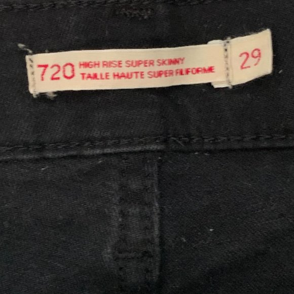 Levis 721 High Rise Skinny - Picture 3 of 4